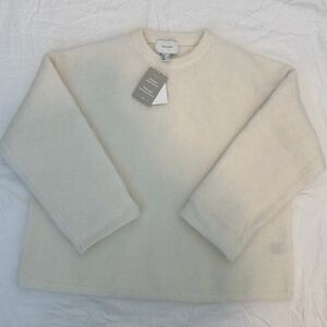 H&M Women’s Off-White Crewneck Sweater